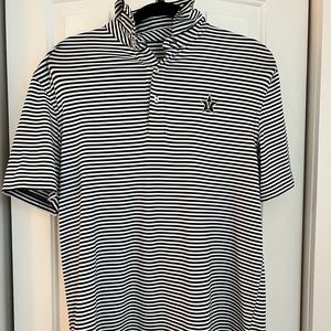 Vineyard Vines Men’s Polo Shirt, with Vanderbilt logo, size small